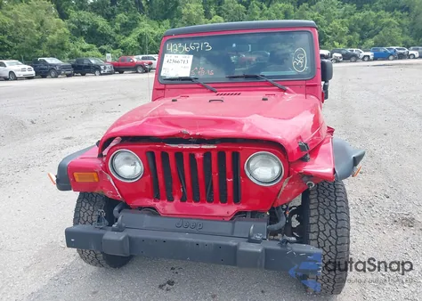 2004 Jeep Wrangler Unlimited from USA, damaged, VIN 1J4FA49S24P800860